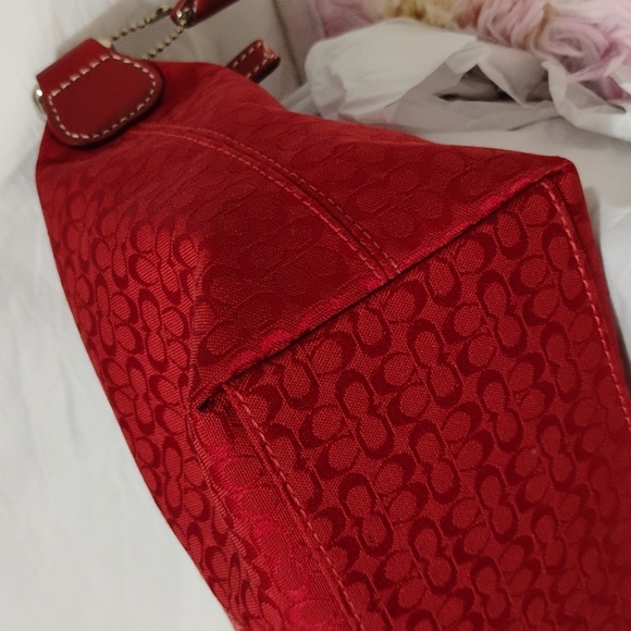 FIRM PRICE! Coach Y2K Signature Collection Mini Canvas/Leather Handbag/Wallet - Picture 11 of 16